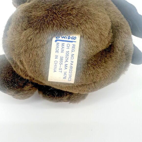 Vintage SWIBCO PUFFKINS Plush Toy with Tags-DING The BAT-Limited Edition - Picture 7 of 8